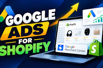 setup and optimize google ads campaign for your shopify store