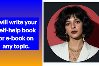 write your self help amazon ebook on any topic