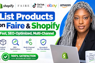 product listing on faire, connect shopify to faire, ebay, tiktok to boost sales