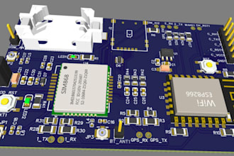 power lorawan gnss lithium battery lifepo4 asset tracker pcb with bms telemetry