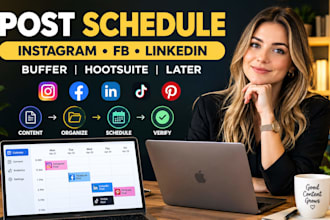 post schedule social media manager hootsuite loomly content post scheduling
