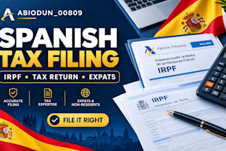 file spanish tax return, spain tax filing, irpf and compliance for expats