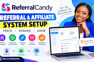 professionally setup referralcandy referral and affiliate marketing program