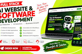 do full stack ai website software development ai website development ai agency