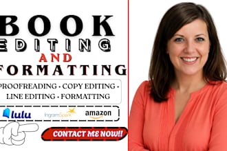 developmental book editor, proofread sci fi, formatting for kdp book, paperback