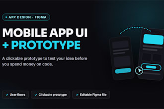 design your mobile app UI with a clickable prototype
