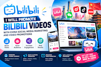 promote bilibili videos with china social media marketing and video promotion