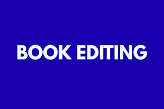 do effective book editing for my authors