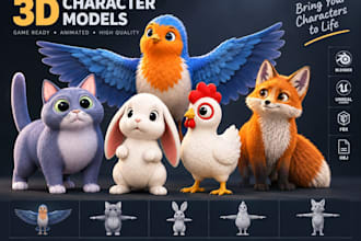 create gaming animations and rigs for your games