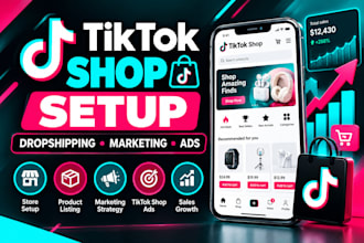 setup tiktok shop, tiktok dropshipping, tiktok marketing, tiktok shop ads