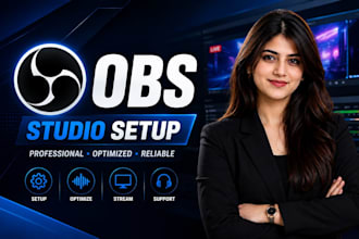 professionally setup and optimize obs studio for streaming