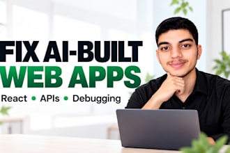 fix ai generated and vibe coded web app bugs