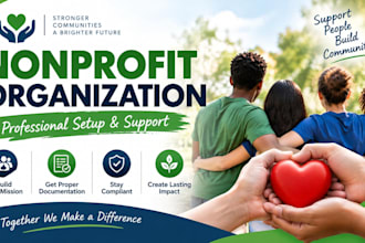 help you set up and register your nonprofit organization