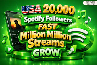 boost 1,000 spotify followers fast
