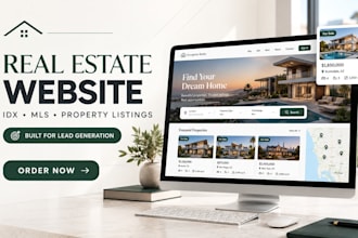 design real estate website, idx mls integration, idx website, property listing