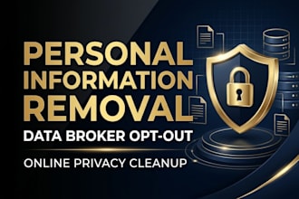 remove your personal information from data broker sites