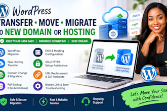transfer website move clone site migrate wordpress new domain hosting backup