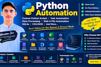 build python automaton scripts and applications