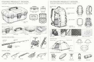 design custom fishing gear and outdoor products