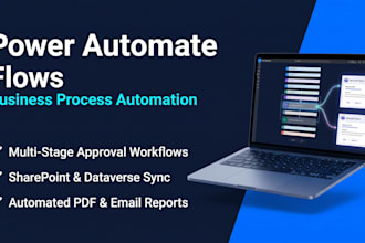 build custom power automate cloud flows and approval workflows