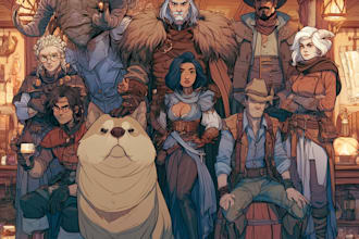 draw character illustration and custom character art