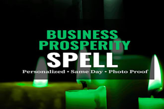 cast powerful business prosperity spell for success get more growth and sales