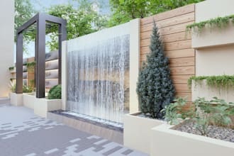 create a professional 3d landscape design and realistic visualization