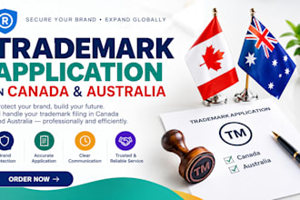 file trademark application in canada and australia to protect your brand