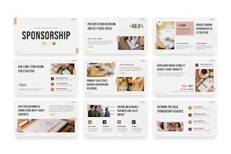 design redesign sponsorship proposal pitch deck nonprofit fundraising deck