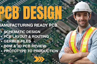 fix and redesign esp32, stm32 iot pcb design in kicad for reliable manufacturing