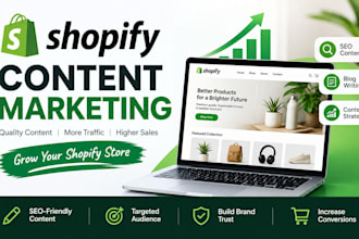 do shopify content marketing to grow your store and attract customers