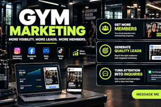 gym marketing, fitness marketing, gym ads and lead generation, personal trainer