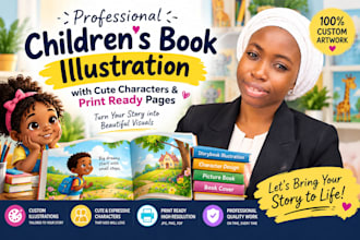 illustrate format childrens books picture books layout  amazon KDP publishing