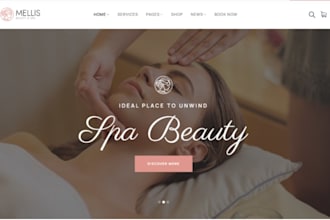 design wix spa website wix booking wix appointment salon website spa website
