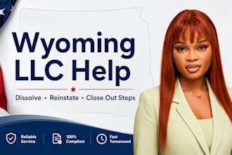 dissolve reinstate wyoming US llc close ein dissolution terminate llc in dl nm