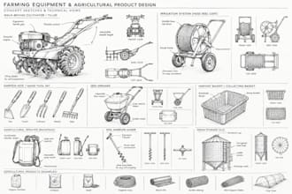 design custom farming equipment and agricultural products