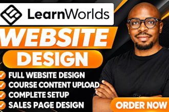set up learnworlds course, curriculum, learnworld course website, course upload