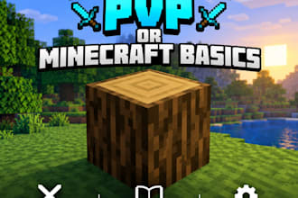 how to pvp or play minecraft