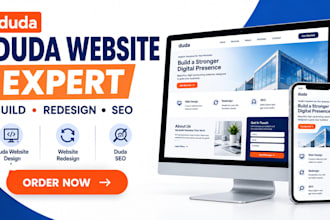design duda website, redesign duda website, duda seo and duda landing page