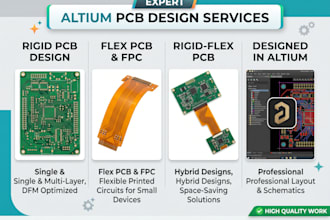 design altium pcb, flex pcb, fpc and rigid flex electronics