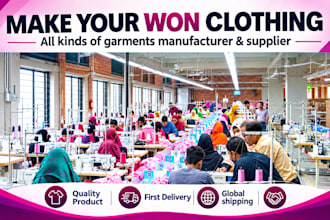 custom clothing manufacturer and apparel supplier