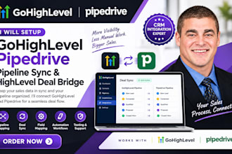 build ghl pipedrive ghl pipeline sync and ghl deal bridge