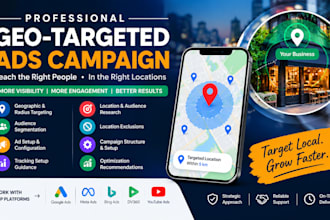 set up a high converting geo fencing ads and location based advertising campaign