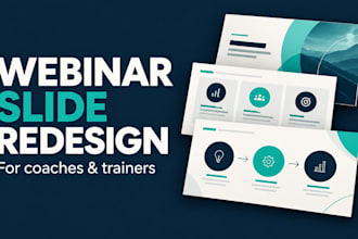 redesign webinar powerpoint slides for coaches and trainers