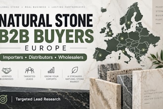 find natural stone buyers importers and distributors in europe