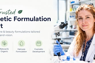 formulate custom face serums and skincare products
