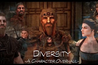 create skyrim armor, weapons, character and mods