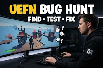 bug hunt your fortnite uefn map and test its gameplay