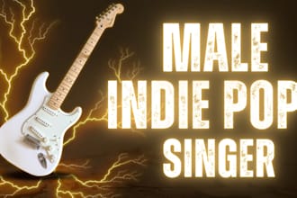 be your male indie pop producer