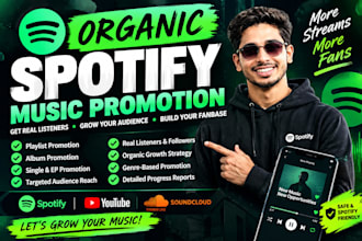 do organic spotify promo professional spotify music promotion spotify album